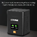 Caja de Carga Rapida USB C Dual para Baterias Canon LPE6/E6N/E6NH/E6P