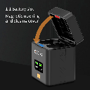 Caja de Carga Rapida USB C Dual para Baterias LUMIX DMW-BLK22