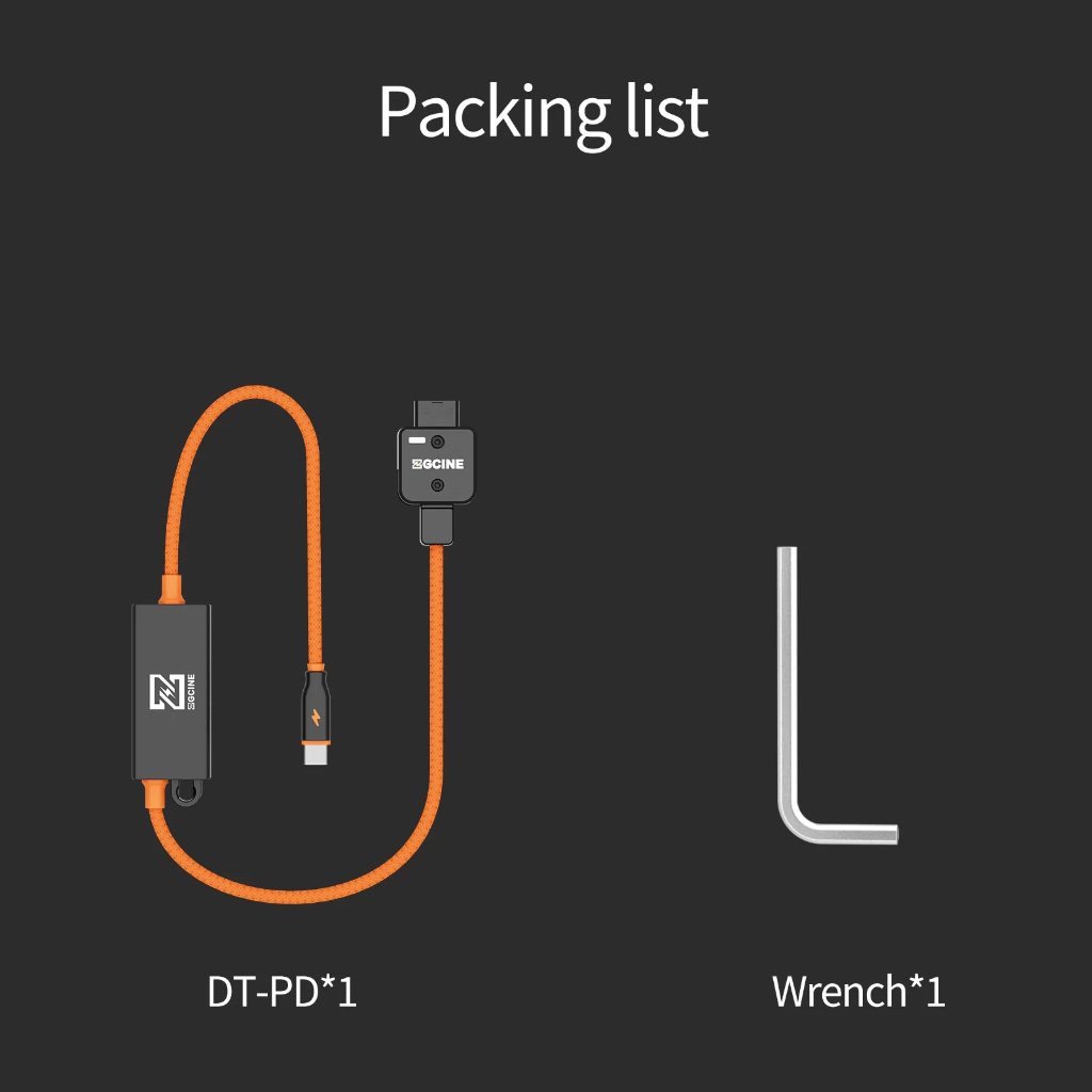Cable Zgcine DTap a Usb-c Pd Power Cable