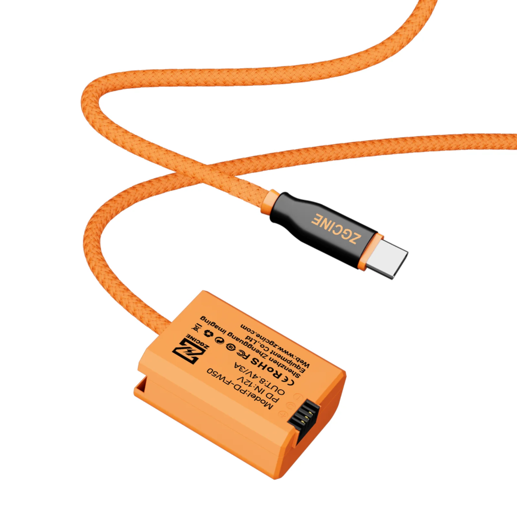 Dummy Battery Usb-c Pd A Sony NP-FW50 Zgcine
