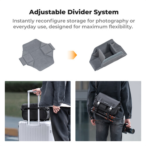 Morral Camaras K&f Concept Sling Bag Urban Wander 11 KF13.142