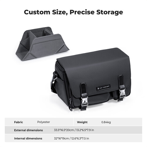 Morral Camaras K&f Concept Sling Bag Urban Wander 11 KF13.142