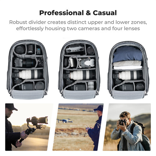 Morral Camaras K&f Concept 25L Nature Wander 11 KF13.211