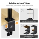 Stand de escritorio C-Clamp K&F CONCEPT 37–90cm KF34.040