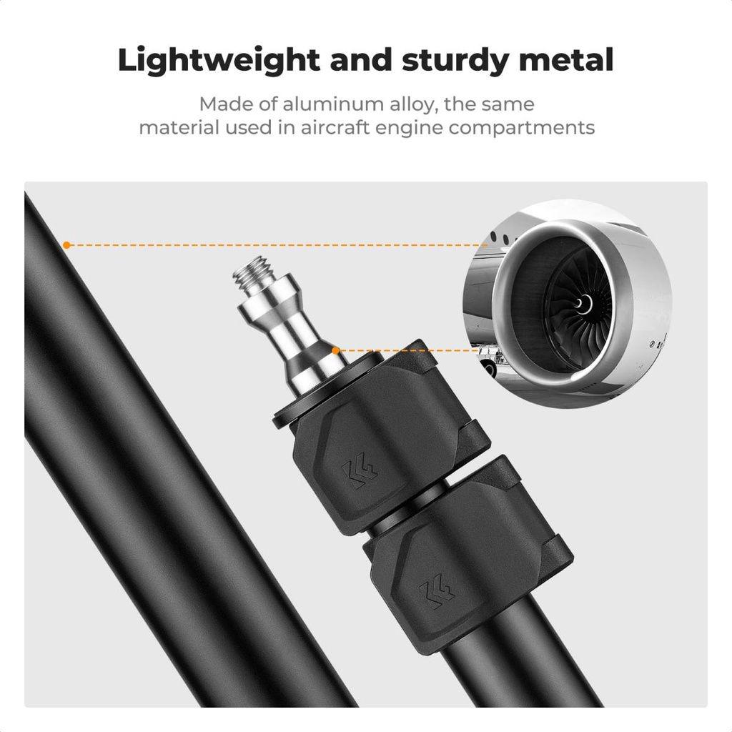 Stand de escritorio C-Clamp K&F CONCEPT 37–90cm KF34.040