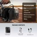 Bateria Vmount Neewer 99wh Smart mini 6800mah 14.5v Pd 100W Usb-c PS099S