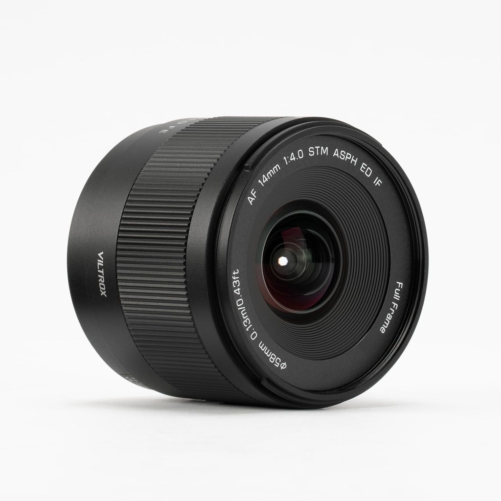Lente VILTROX 14mm F4.0 Montura E Sony Full Frame