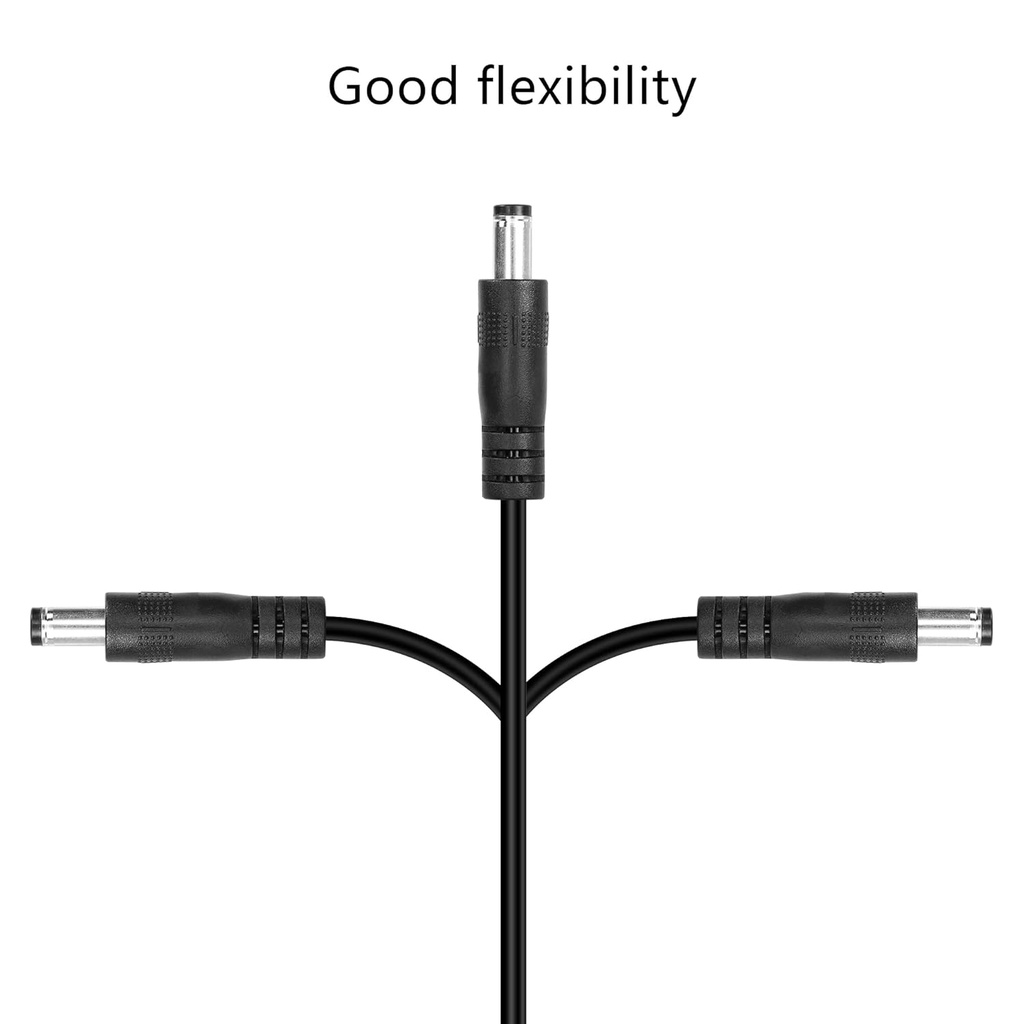 Cable DC 5.5MM x 2.1MM Macho Macho para Vmount Monitores y mas