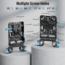 Soporte de Batería V-Mount Sirui para Rigs de varillas 15 mm