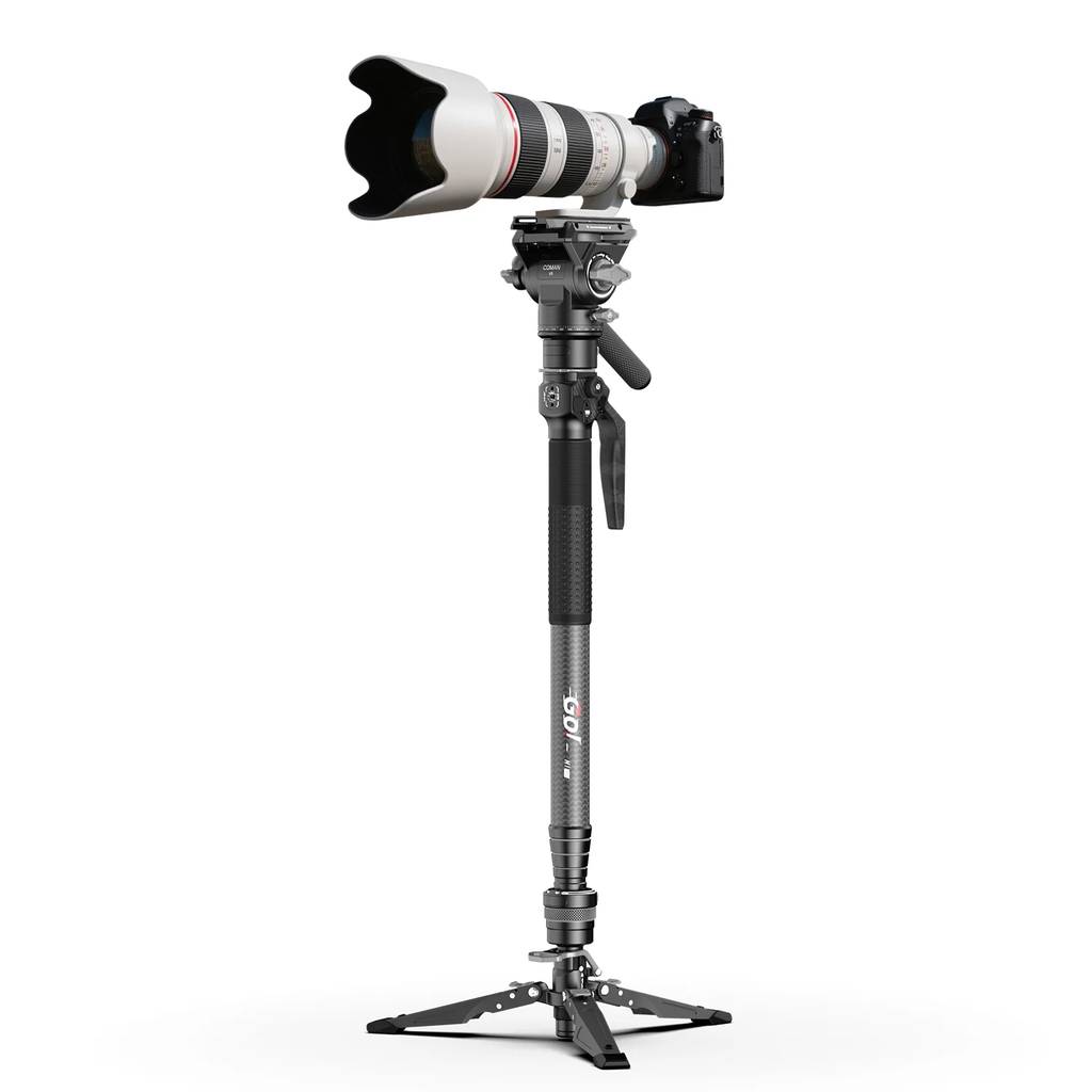 Monopie Coman M1V5 Pro Fibra de Carbono One Click go Fast 170 CM