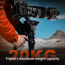 Monopie Coman M1V5 Pro Fibra de Carbono One Click go Fast 170 CM