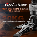 Monopie Coman M1V5 Pro Fibra de Carbono One Click go Fast 170 CM