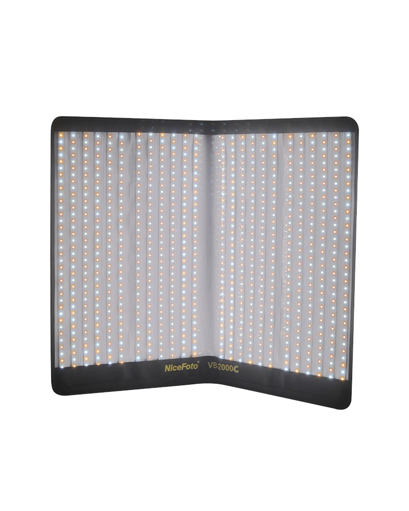 Luz De Video Led Flexible VB-2000C Nicefoto 200w RGB