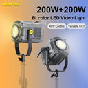 Luz De Video Led 200W Nicefoto FC-2000A Bicolor