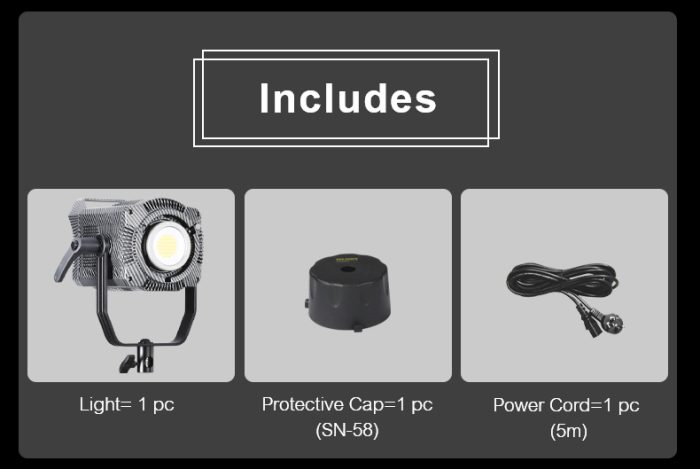 Luz De Video Led 200W Nicefoto FC-2000A Bicolor