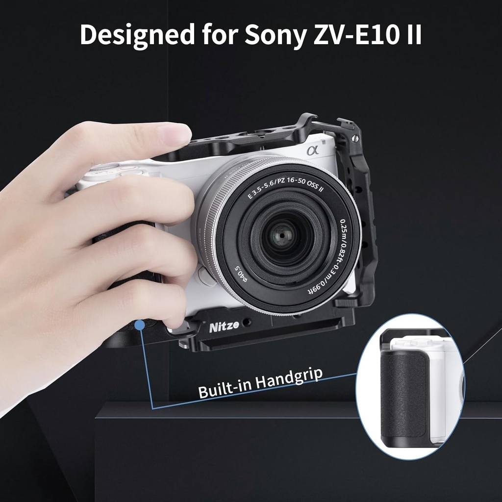 Jaula Sony ZV-E10 II Nitze OTAN Arca-Swiss T-S14A