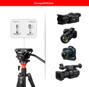 Tripode Coman DF06 Cabezal Fluido Q5S Video Foto 179 Cm