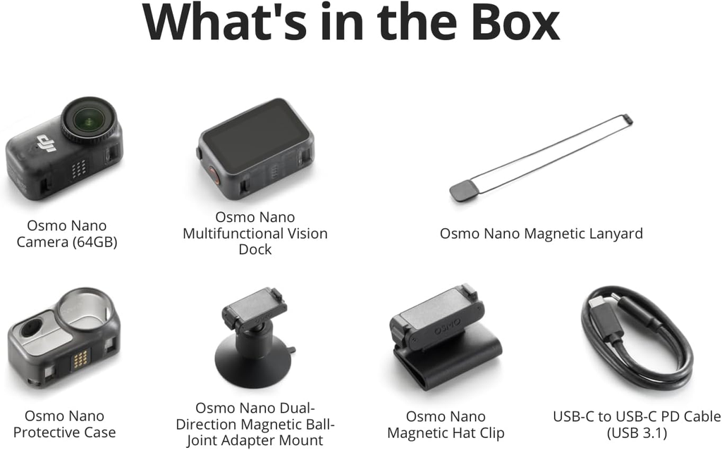 Camara Osmo Nano Standard Combo (64GB)