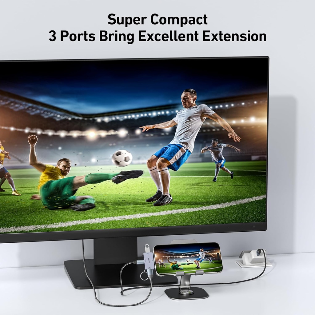 HUB BENFEI USB C a HDMI 4K@60Hz 10Gbps USB-A100W PD