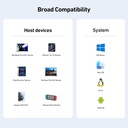 HUB BENFEI USB C a HDMI 4K@60Hz 10Gbps USB-A100W PD