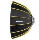 Softbox Octogonal 90cm Grid Nicefoto Bowen Mount Es-octa90