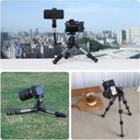 Tripode Portatil de Viaje Ulanzi TT30 altura Maxima 44 CM