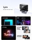 Webcam Hollyland Lyra Streaming Combo UHD 4K Webcam Sensor 1/1.5" Auto Framing HDR
