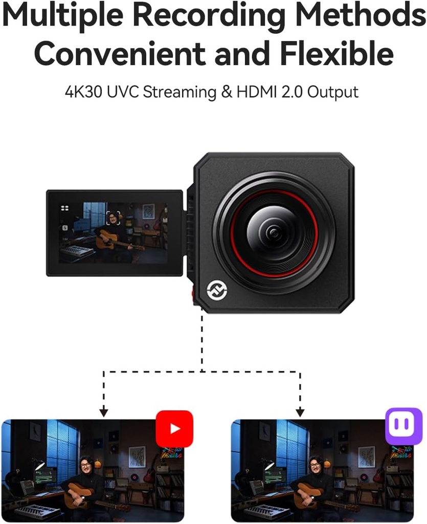 Camara Hollyland VenusLiv Air Sensor 1/1.3" Streaming 4K30p UVC HDMI 