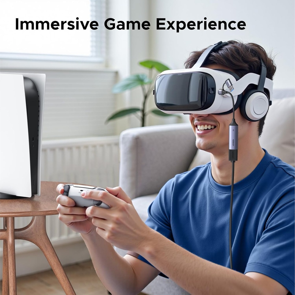 Capturadora de video UGREEN 2K HDMI a USB 3.0 