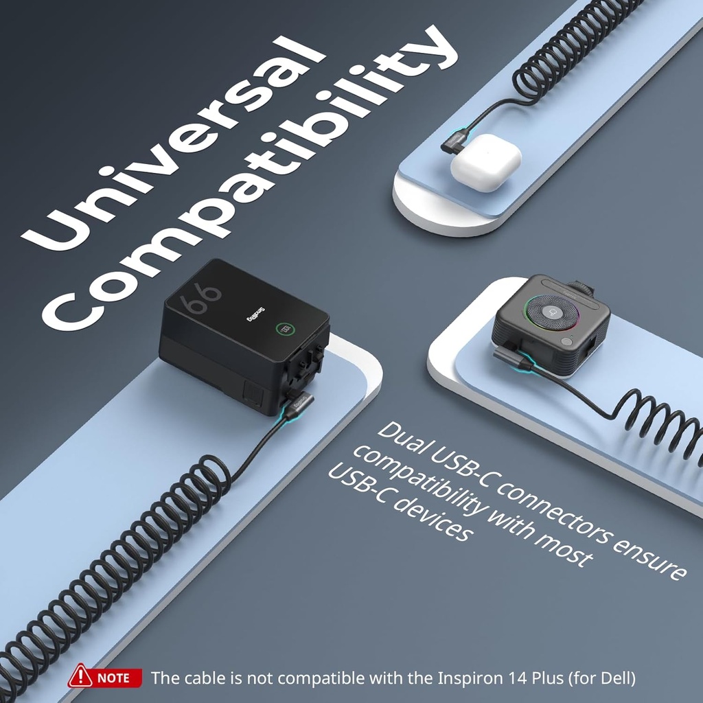 Cable Smallrig USB C Macho Macho Trenzado USB 3.2 Gen 2x2 100W 20Gbps 90 Grados 1 mts