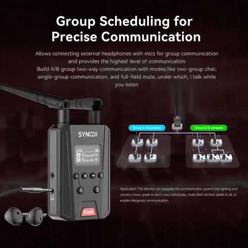 HUB extensor de señal para Synco Xtalk series