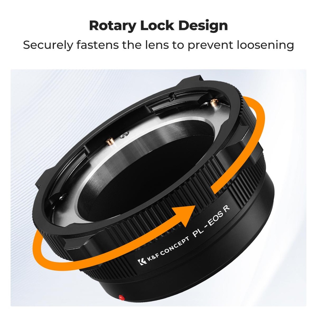 Adaptador de Lente PL a Montura R Canon K&F Concept
