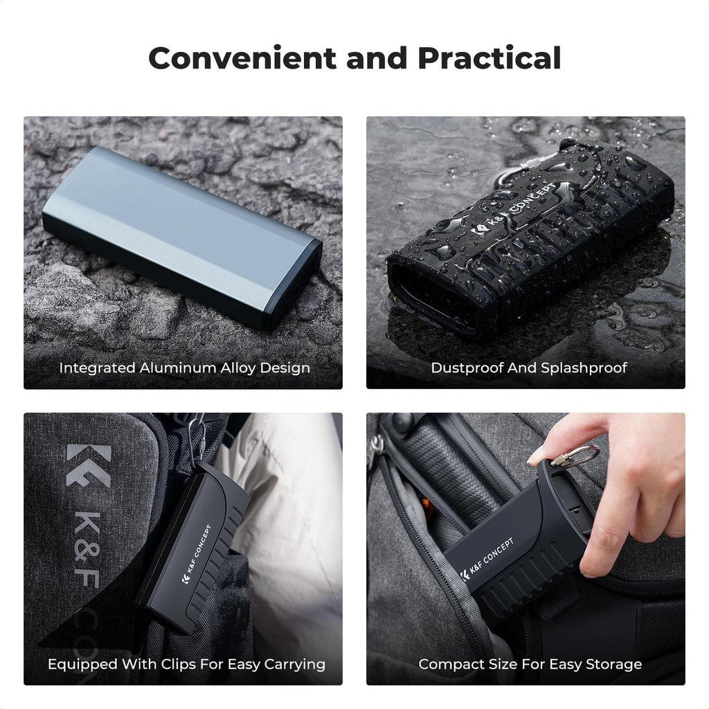 Lector de Memorias SD MicroSD estuche de memorias K&f Concept