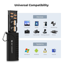 Lector de Memorias SD MicroSD estuche de memorias K&f Concept