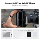Matte box Filter K&f Concept 67-72-77-82-95 mm + Case Duro