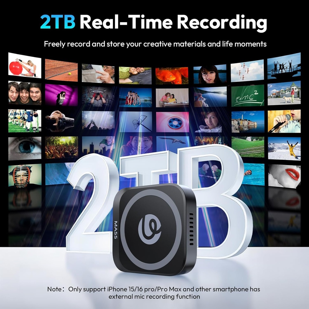 Docking Ulanzi MA55 Magsafe SSD Enclosure Soporta NVMe 2230 / 2242 hasta 2TB