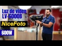 Luz De Video Led Monolight 600w Nicefoto LV-6000B 5600K