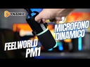 Microfonos Dinamico Feelworld PM1-W Xlr Usb Podcast