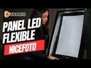 Luz De Video Led Flexible Sc-p1000aii Nicefoto 100w Bicolor