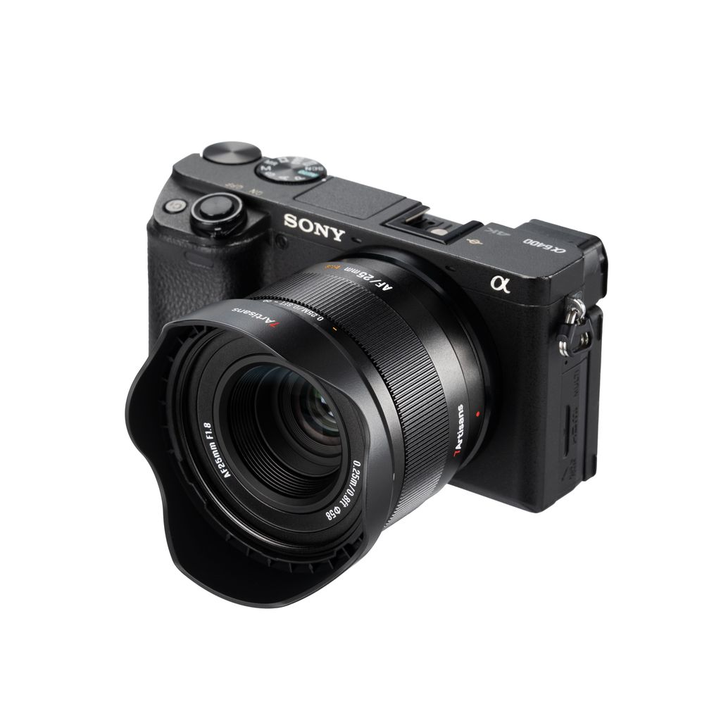 Lente 7Artisans AF25mm F1.8 Sony E Mount APSC