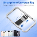 Estabilizador Rig Leftfoto Metalico Android iPhone 2 Grip