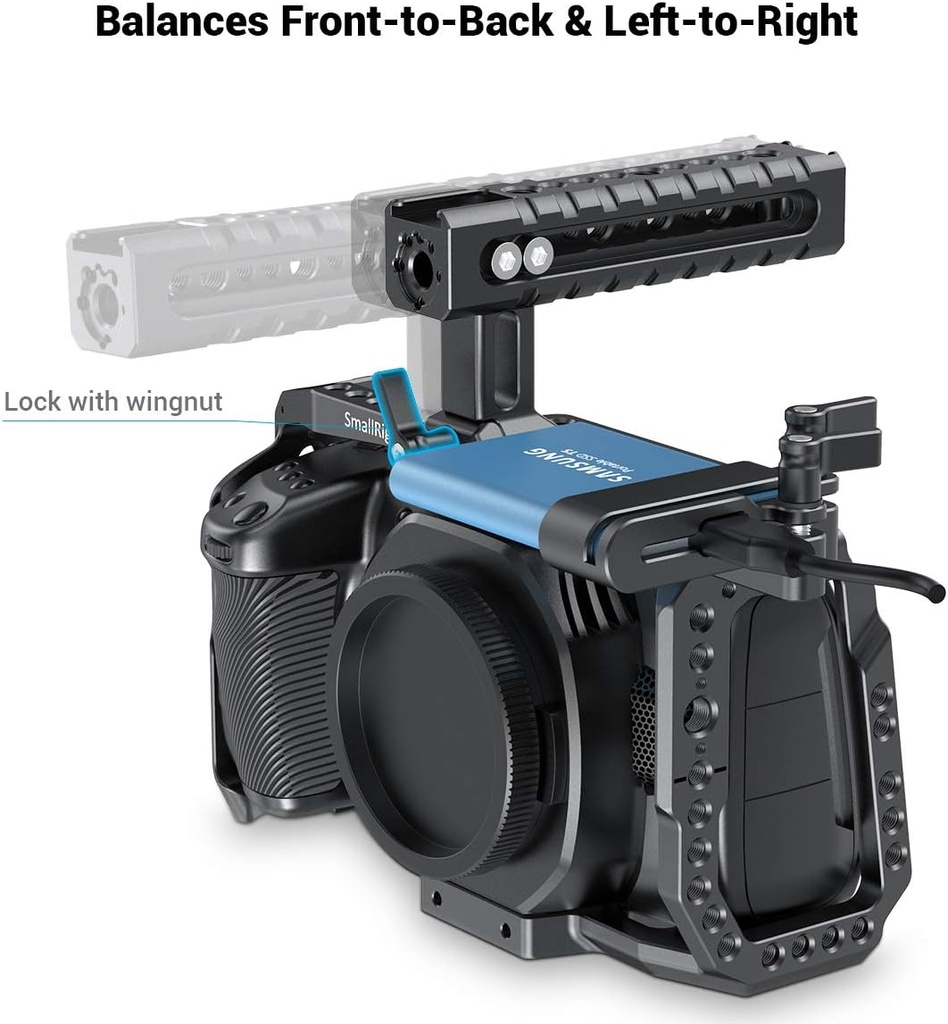 Jaula Smallrig Para Cámara Blackmagic Design Pocket Cinema Camera 4K & 6K
