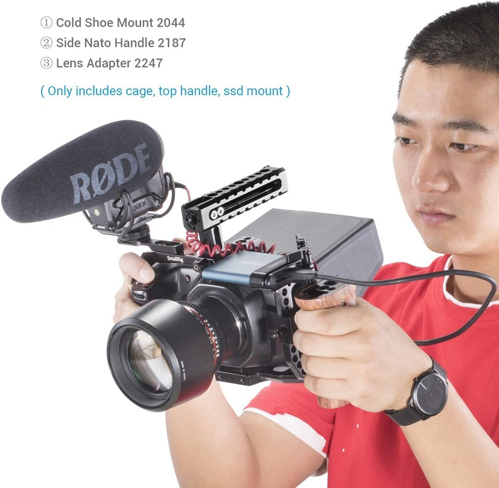 Jaula Smallrig Para Cámara Blackmagic Design Pocket Cinema Camera 4K & 6K