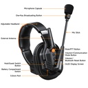 Intercomunicador Comica Audio Seekcom S1 Set 5 alcance 500 Mts