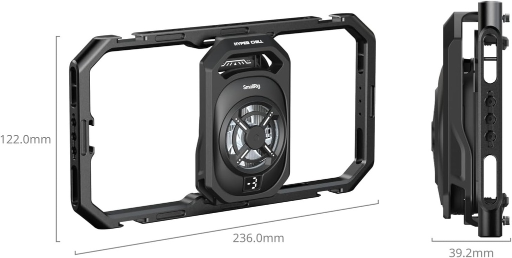 Estabilizador Rig SMALLRIG Refrigerado Hyper Chill Sin Grips