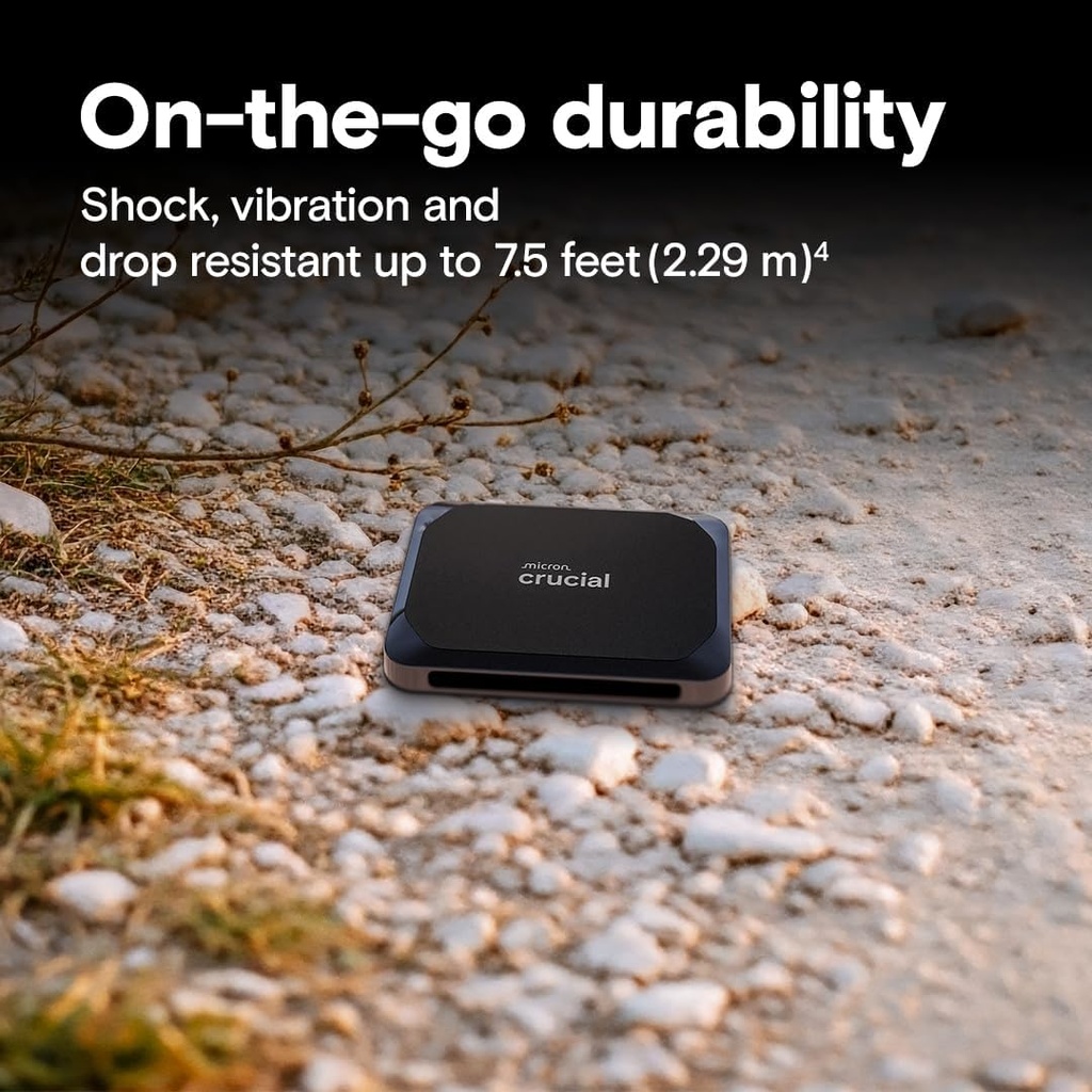 Disco Externo SSD Crucial X9 2TB SSD USB C 3.2 