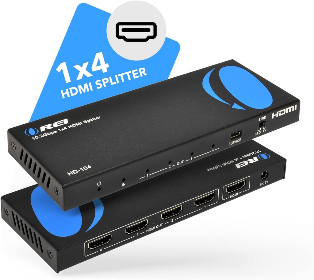 Hdmi Splitter 1x4 4K 30Hz HDMI 2.0 HDCP Orei