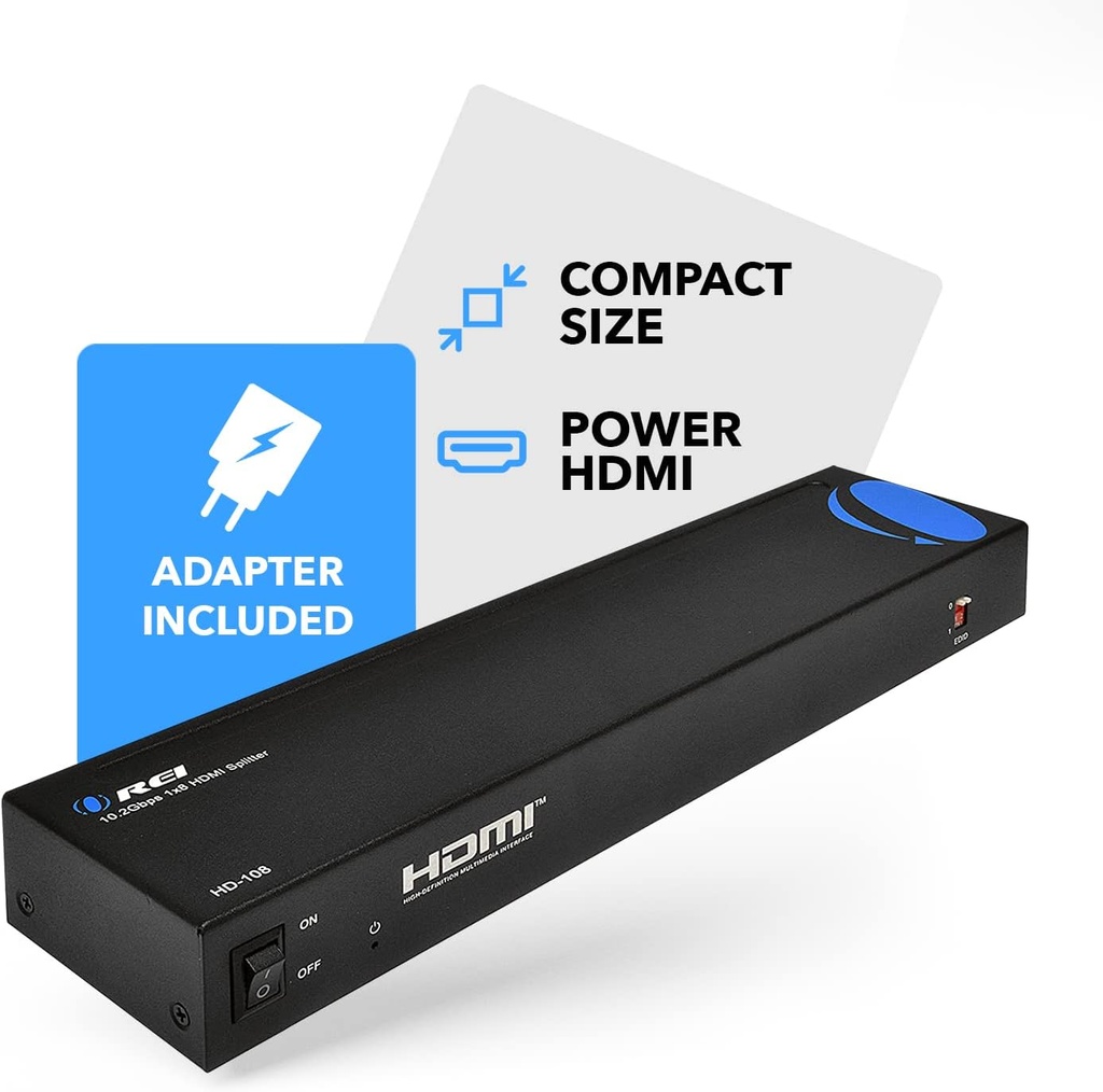 Hdmi Splitter 1x8 4K 30Hz HDMI 1.4 HDCP Orei