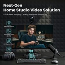 Camara NearStream VM20 4K USB Streaming 40X Zoom Hibrido 8 Mic Control Remoto HDMI/USB/RJ45