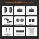 Microfono Balita Inalambrico Saramonic Air SE Tipo C & Lightning Combo